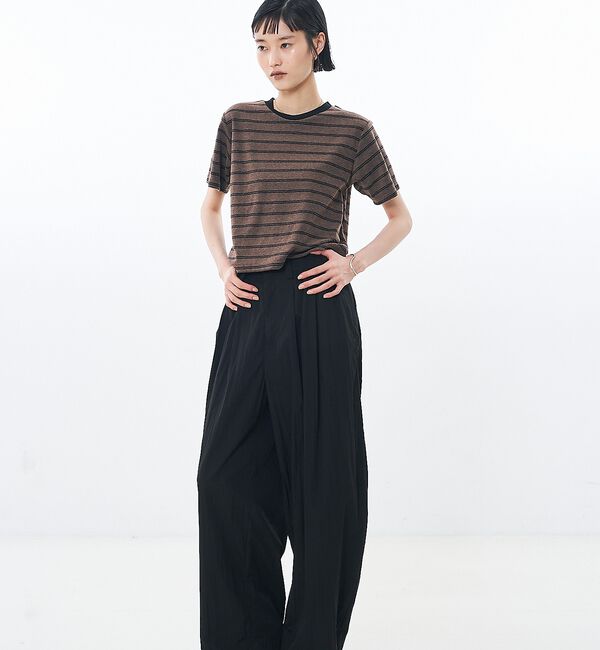 NOMINE「パイル 半袖 Tシャツ」|Tシャツ・カットソー|