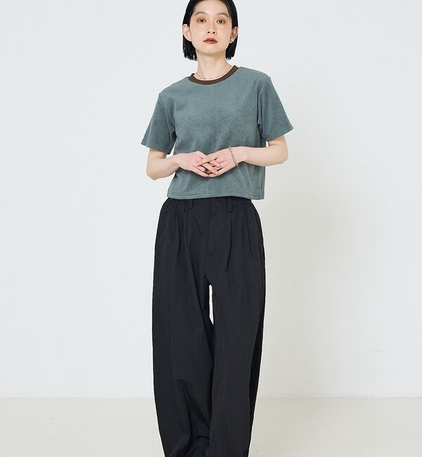 NOMINE「パイル 半袖 Tシャツ」|Tシャツ・カットソー|