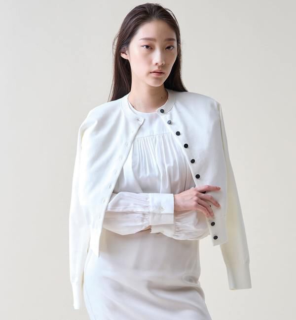 TIARA「アクセントボタンカーディガン」|カーディガン|