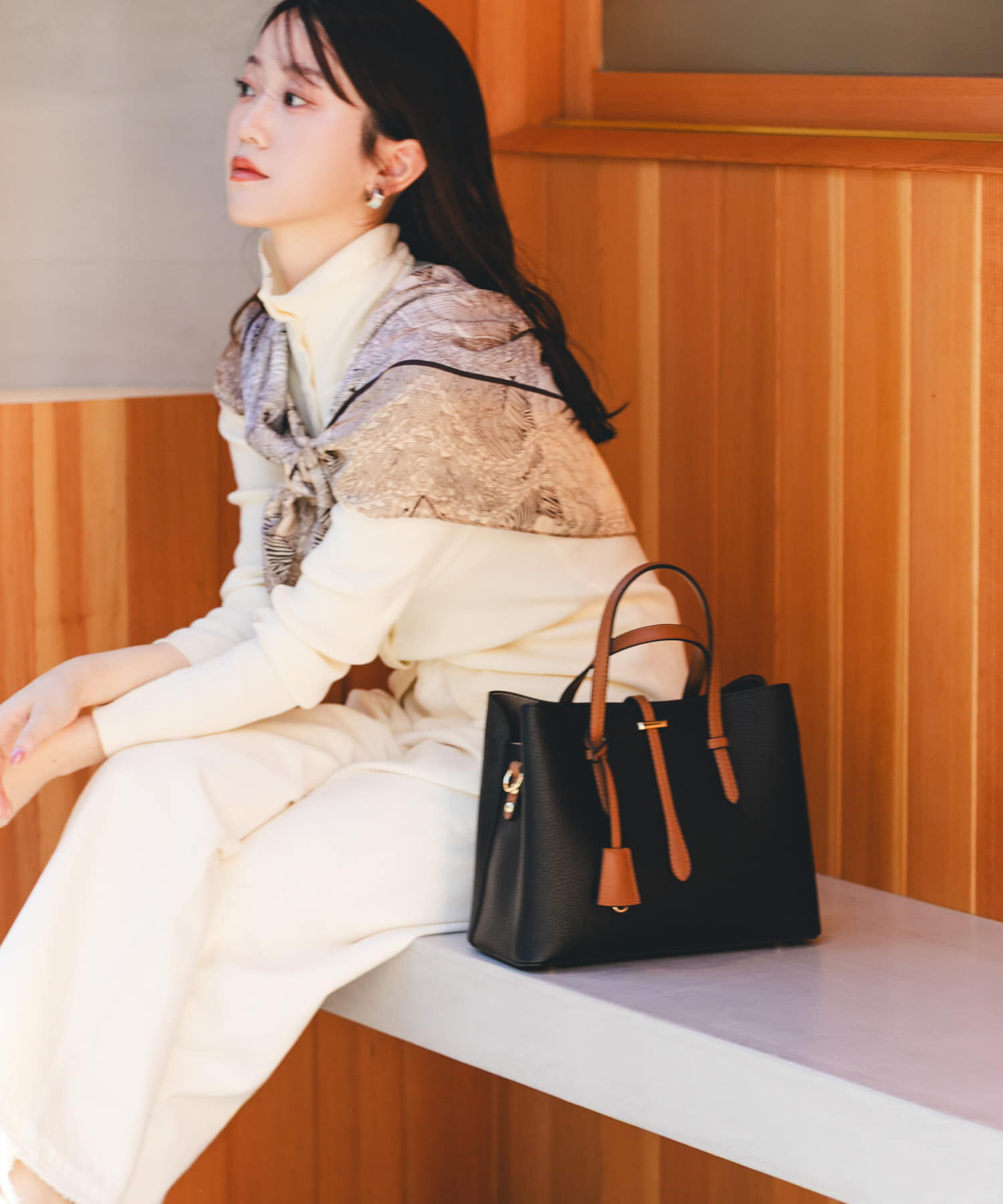 RODE SKO「チャーム付ミドルバッグ『Msize』」|トートバッグ|