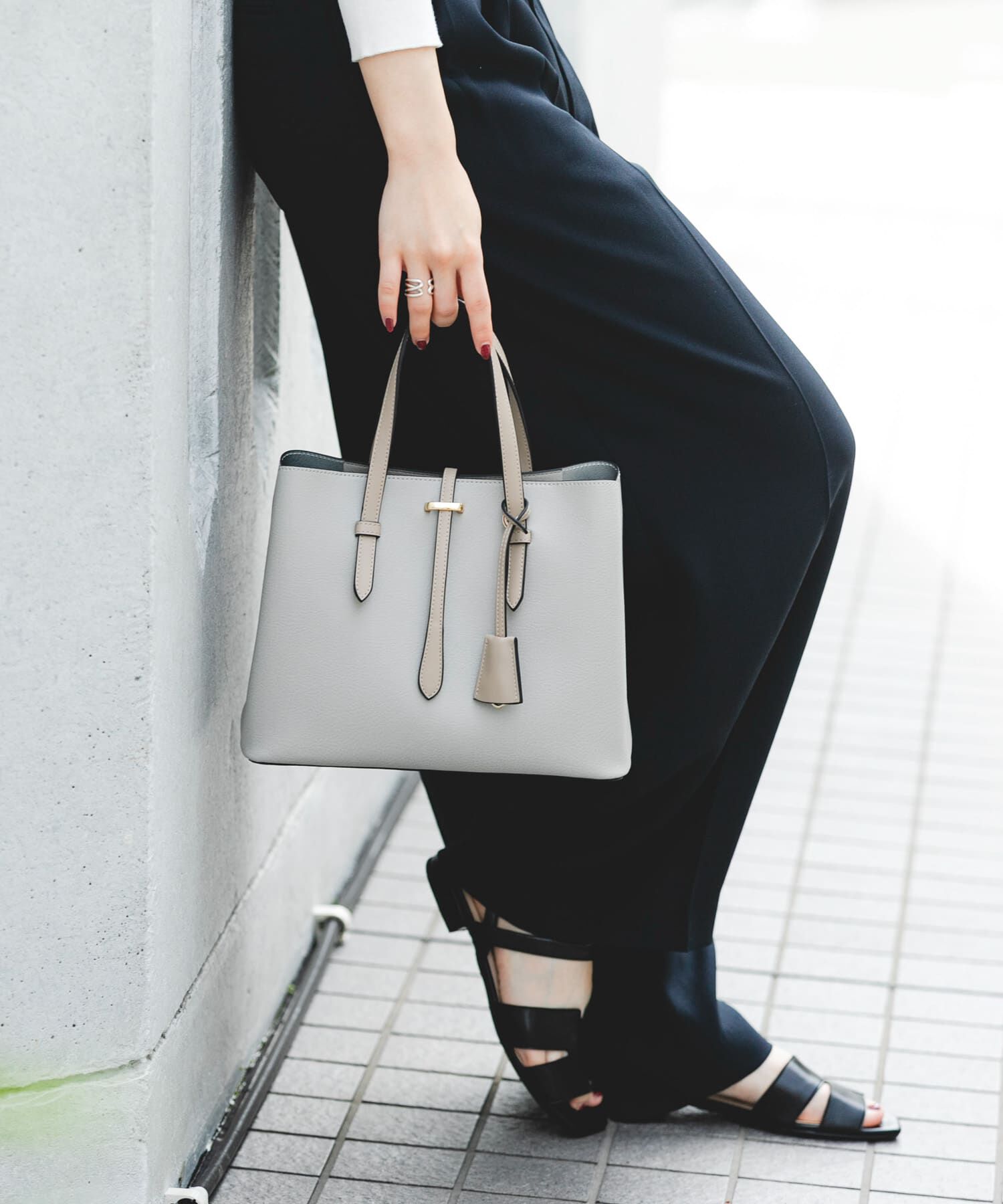 RODE SKO「チャーム付ミドルバッグ『Msize』」|トートバッグ|