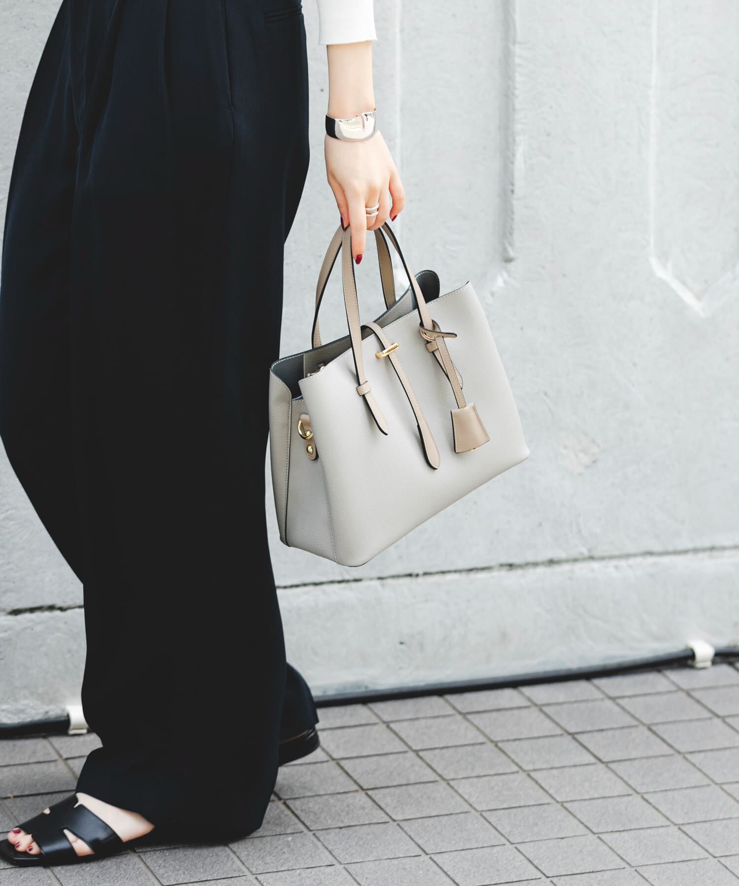 RODE SKO「チャーム付ミドルバッグ『Msize』」|トートバッグ|