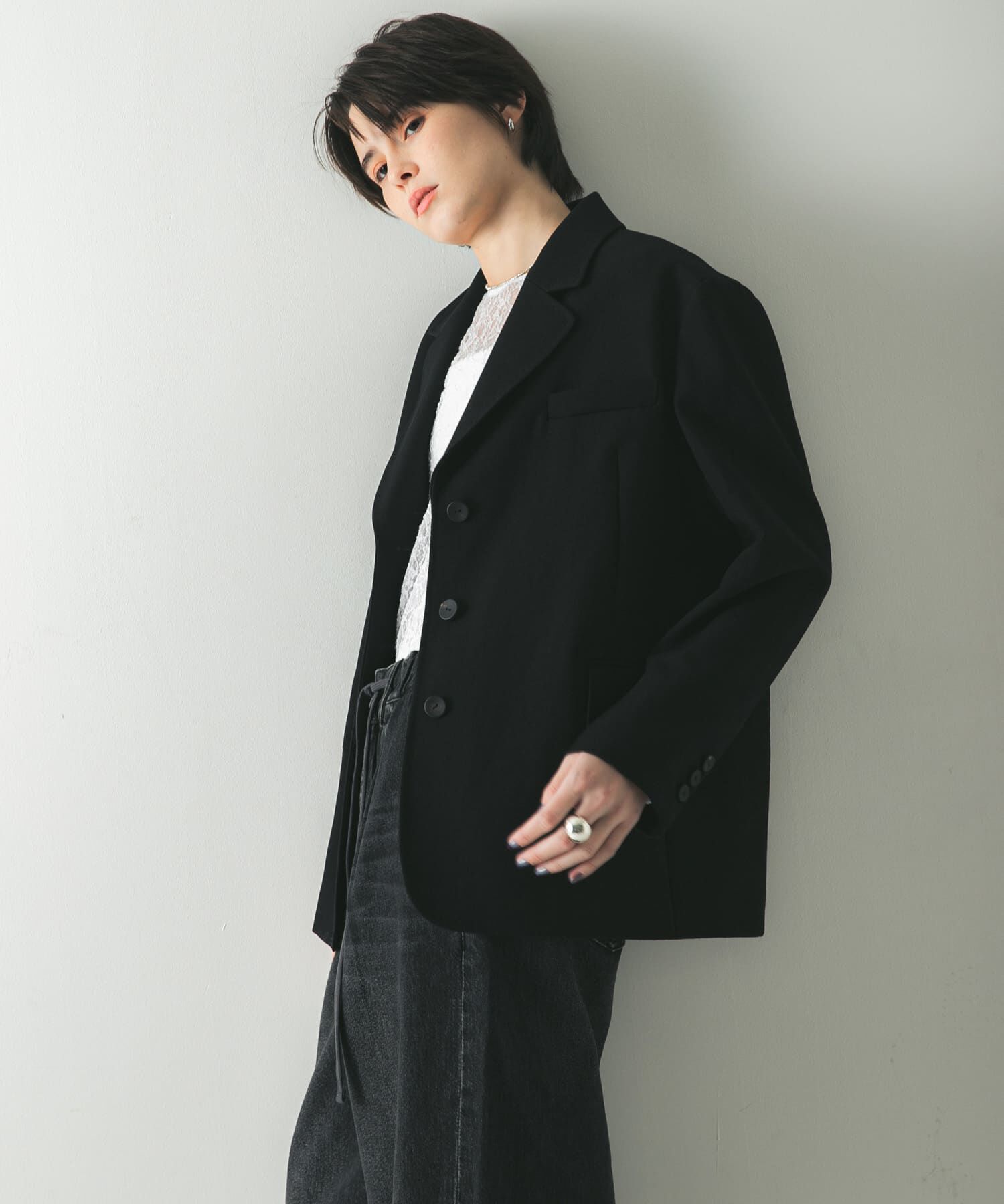 URBAN RESEARCH「強撚ウールテーラードジャケット」|その他|