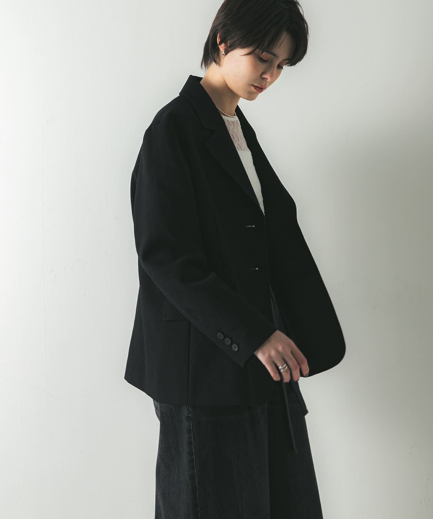 URBAN RESEARCH「強撚ウールテーラードジャケット」|その他|