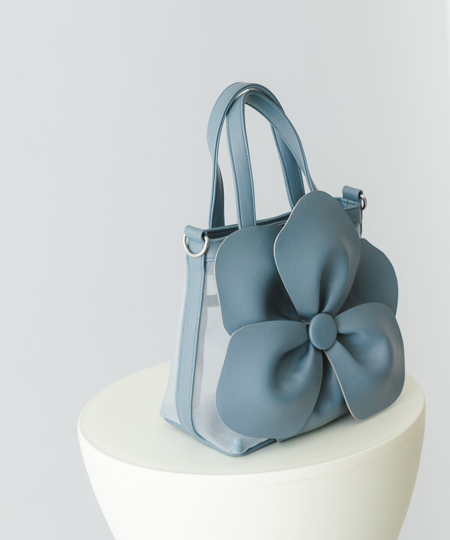 RODE SKO「フラワーモチーフシアーバッグ」|ハンドバッグ|