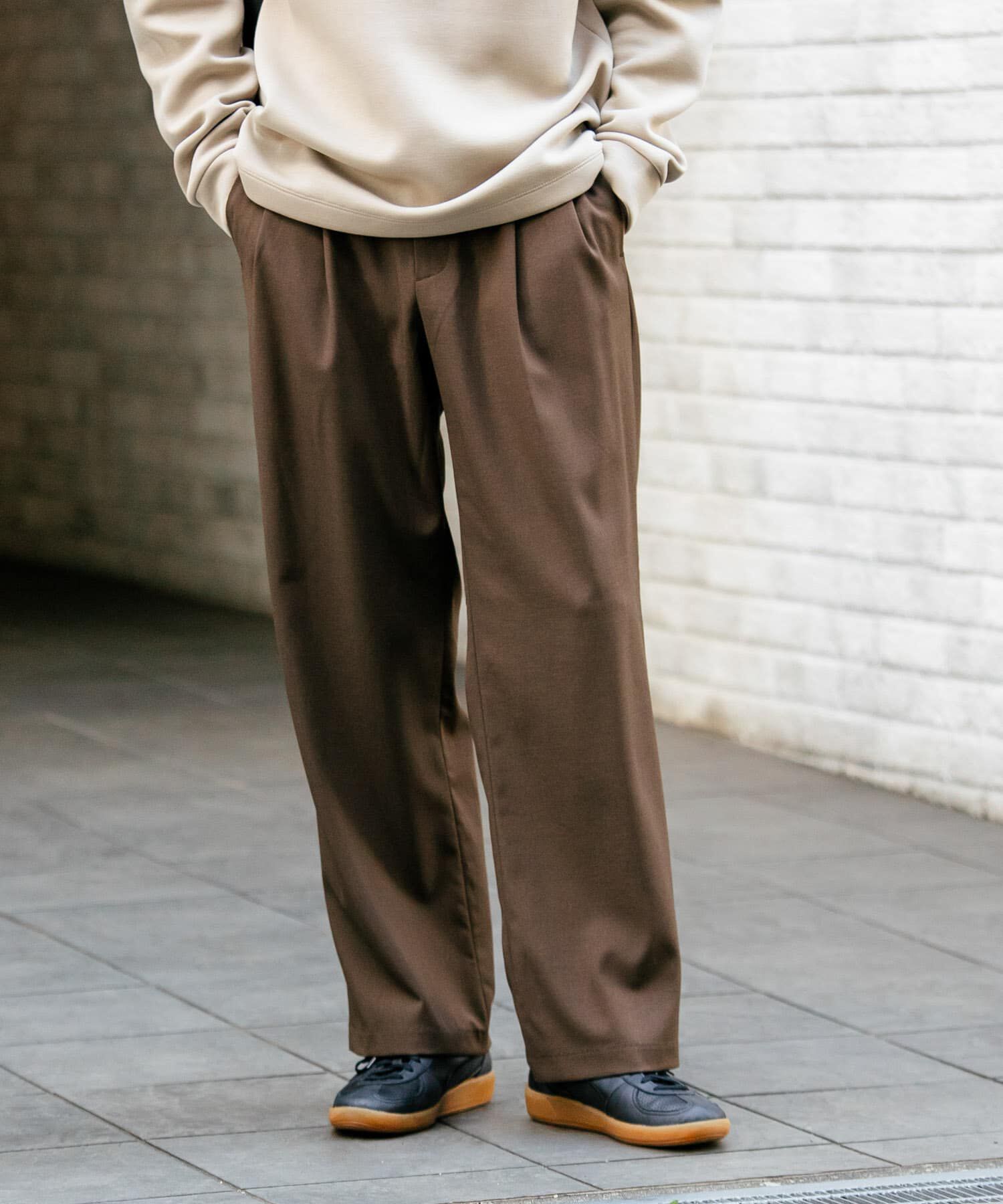 SENSE OF PLACE by URBAN RESEARCH「ダブルタックワイドパンツ」|その他|