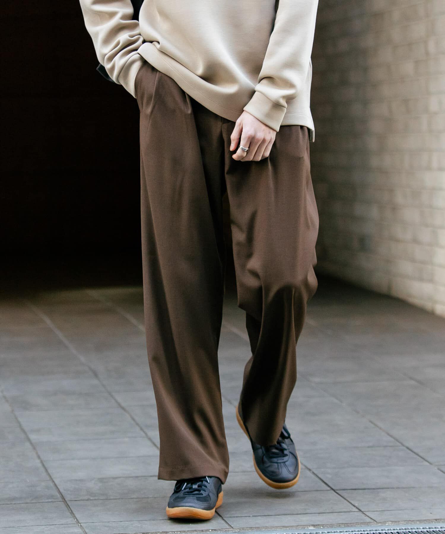 SENSE OF PLACE by URBAN RESEARCH「ダブルタックワイドパンツ」|その他|