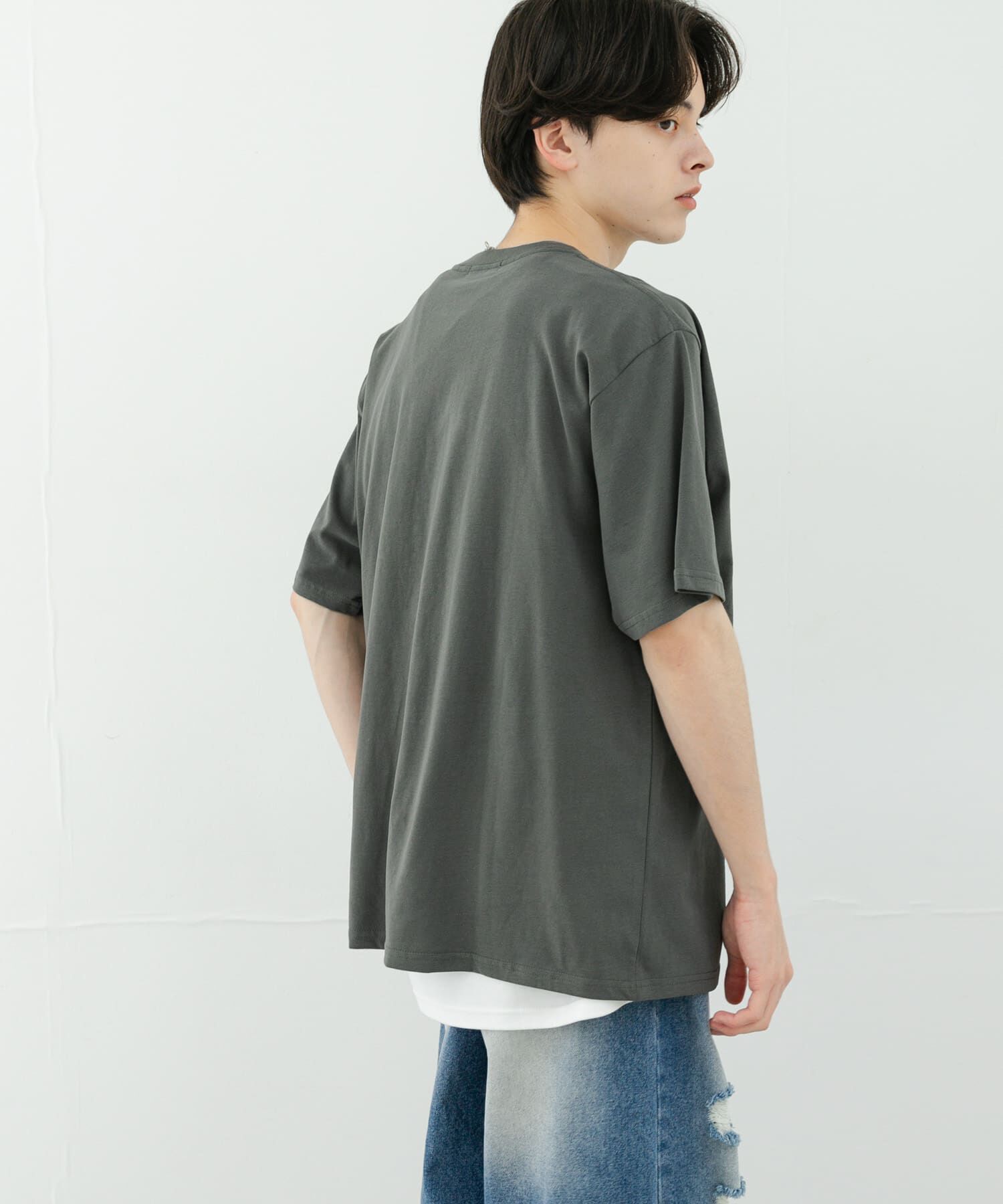SENSE OF PLACE by URBAN RESEARCH「フラワーアートグラフィックショートスリーブTシャツ」|Tシャツ・カットソー|