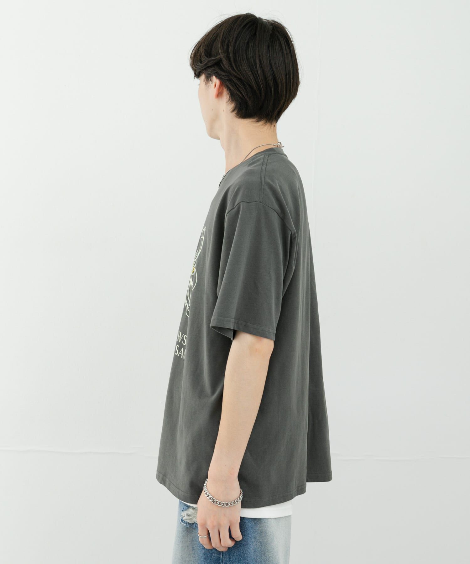 SENSE OF PLACE by URBAN RESEARCH「フラワーアートグラフィックショートスリーブTシャツ」|Tシャツ・カットソー|