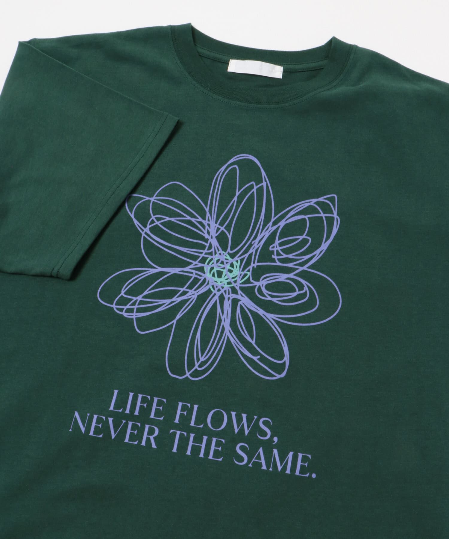 SENSE OF PLACE by URBAN RESEARCH「フラワーアートグラフィックショートスリーブTシャツ」|Tシャツ・カットソー|