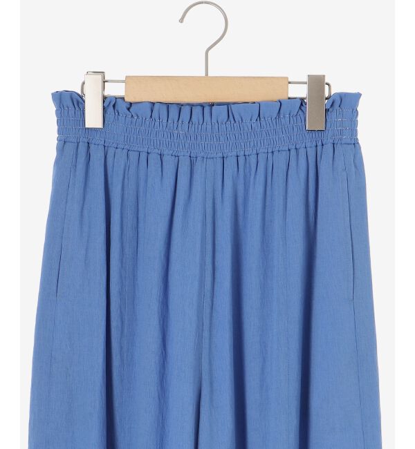  「《手洗い可能》シアーワイドフレアパンツ」|その他|