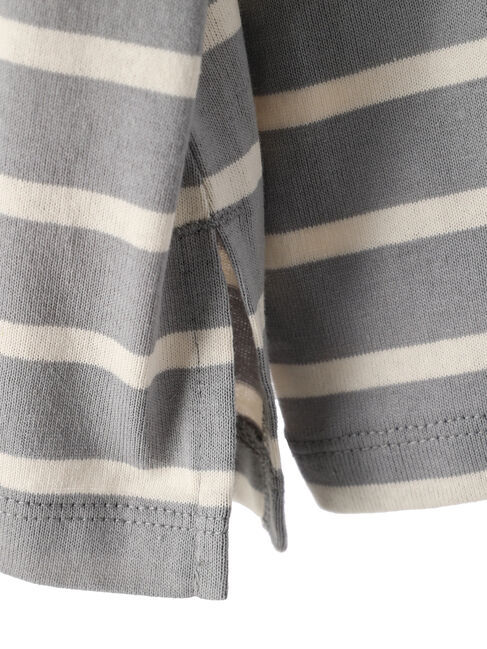 earth music&ecology「カラーパイピングボーダープルオーバー」|Tシャツ・カットソー|