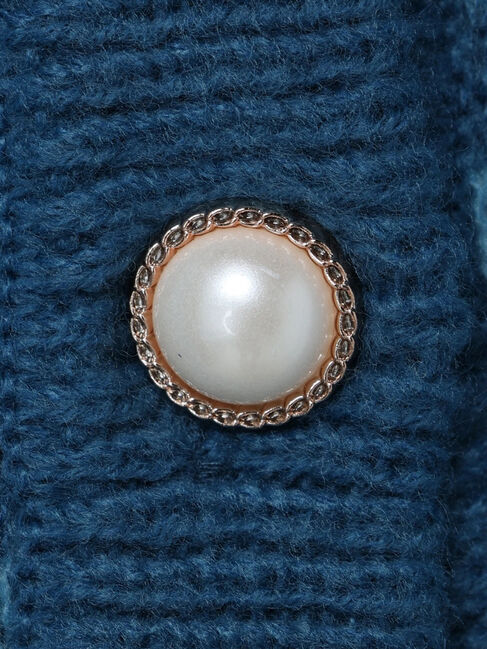 earth music&ecology「フラワージャガードニットカーディガン」|カーディガン|