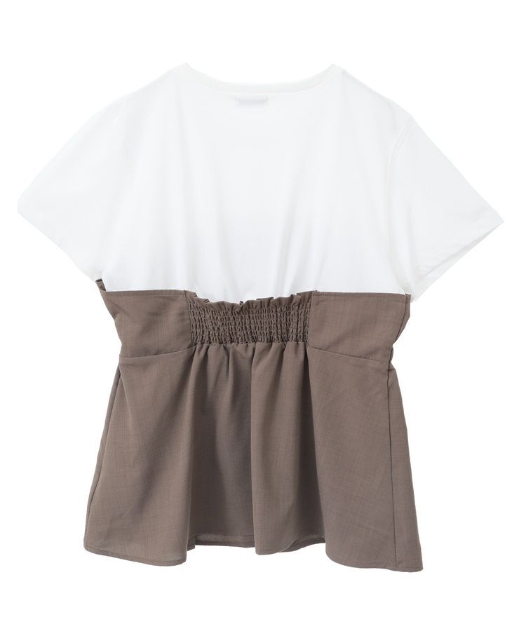 earth music&ecology「ビスチェドッキングプルオーバー」|Tシャツ・カットソー|