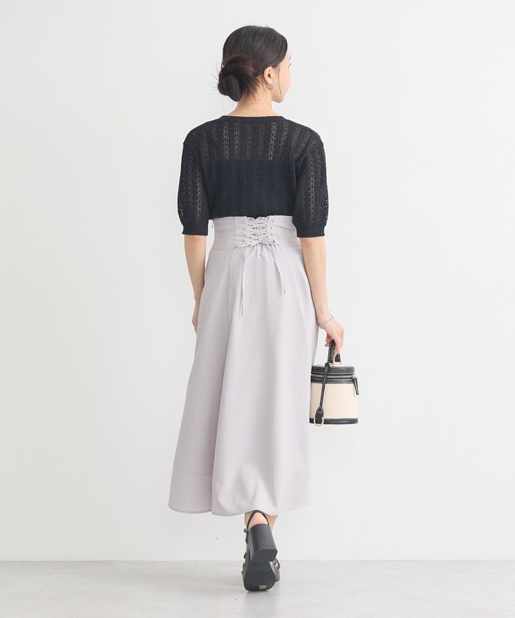 earth music&ecology「透かしニットプルオーバー」|ニット・セーター|