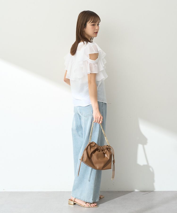 earth music&ecology「2WAYフリルブラウス」|シャツ・ブラウス|
