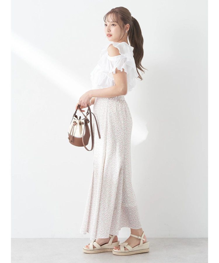 earth music&ecology「2WAYフリルブラウス」|シャツ・ブラウス|