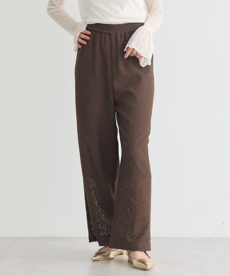 earth music&ecology「レースイージーパンツ」|その他|