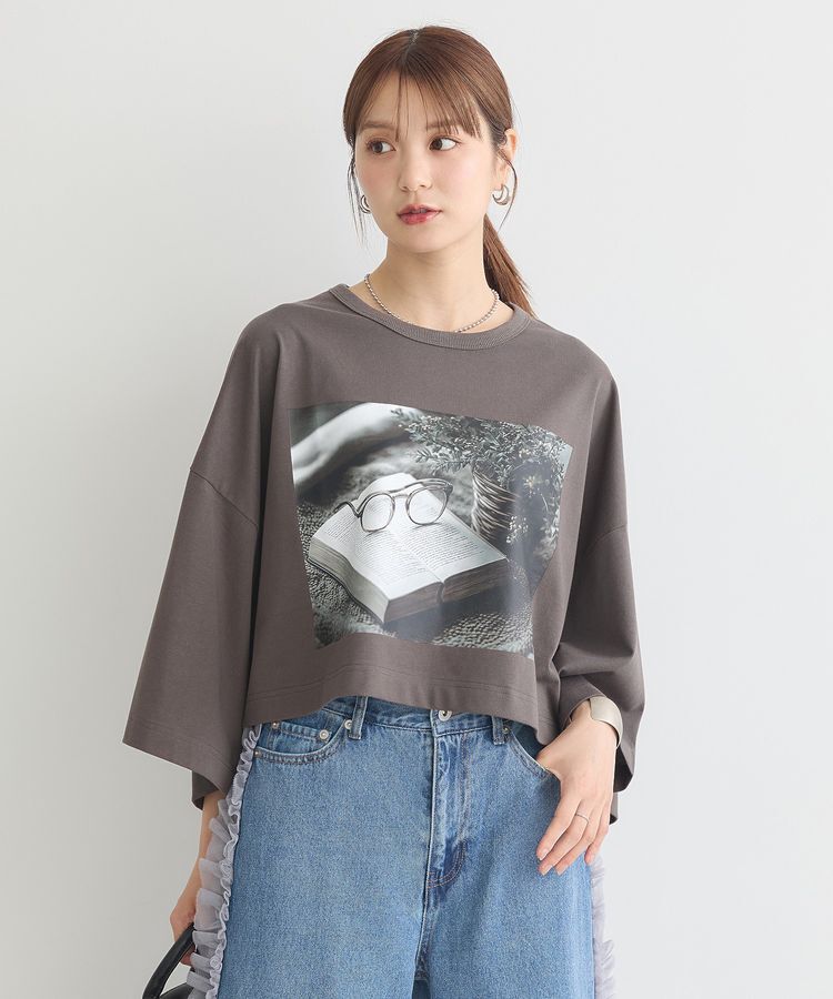 earth music&ecology「アソートプリントワイドTee」|Tシャツ・カットソー|