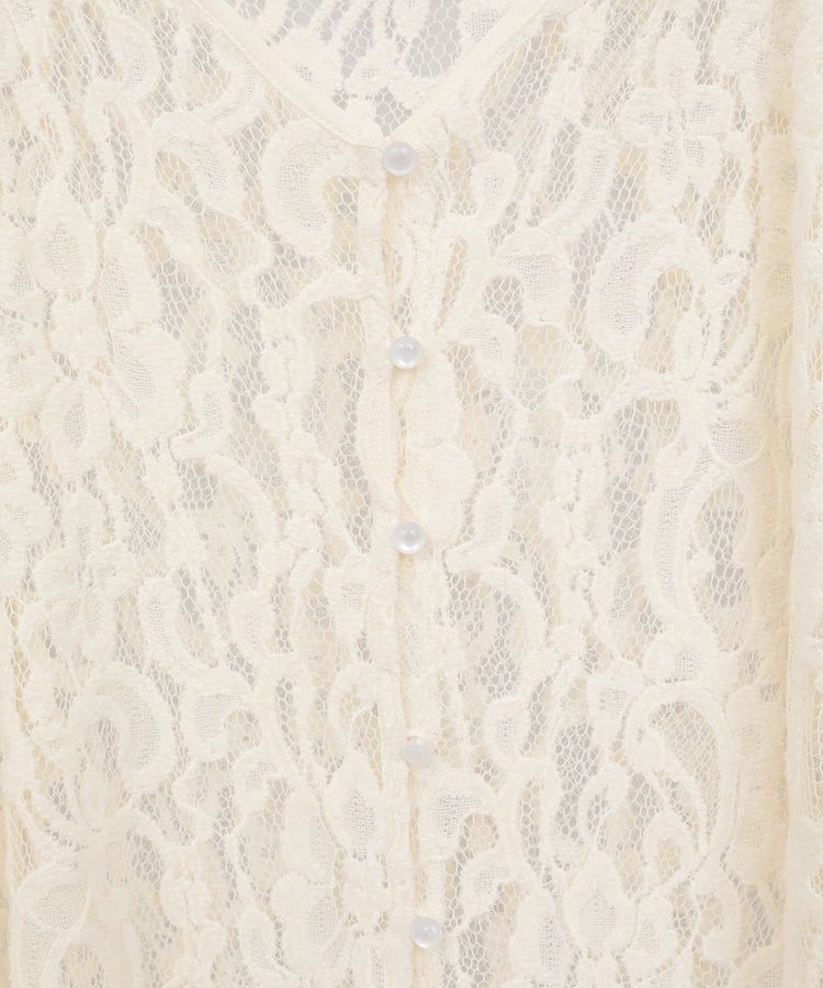 earth music&ecology「起毛レースレイヤードキャミワンピース」|ワンピース|