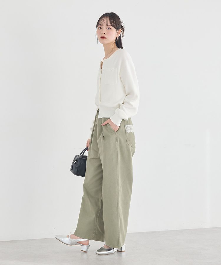 earth music&ecology「ダブルポケットカーディガン」|カーディガン|