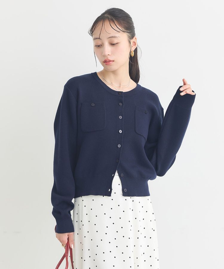 earth music&ecology「ダブルポケットカーディガン」|カーディガン|