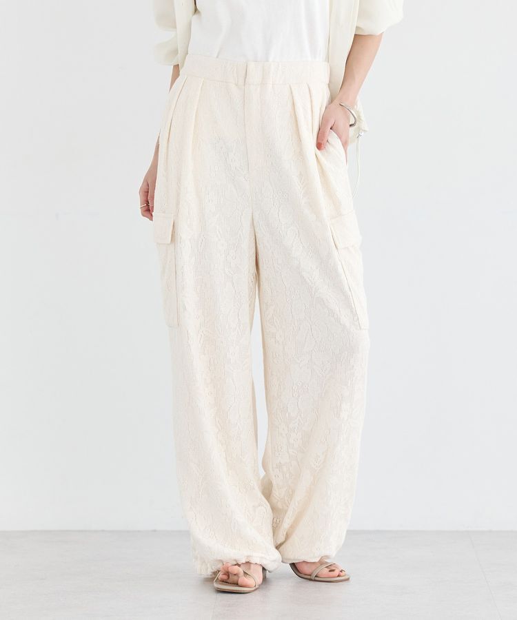 earth music&ecology「総レースカーゴパンツ」|その他|