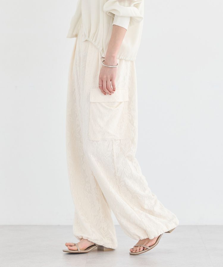 earth music&ecology「総レースカーゴパンツ」|その他|