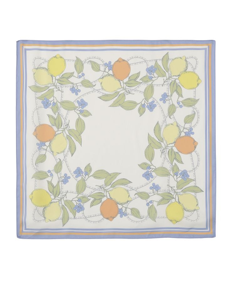 earth music&ecology「【接触冷感】UV対策フルーツ柄スカーフ」|バンダナ・スカーフ|