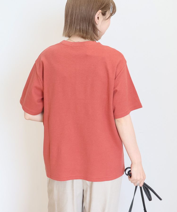 AMERICAN HOLIC「ワッフル半袖プルオーバー」|Tシャツ・カットソー|