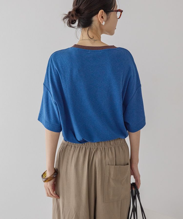 AMERICAN HOLIC「ロゴ入りヴィンテージ半袖プルオーバー」|Tシャツ・カットソー|