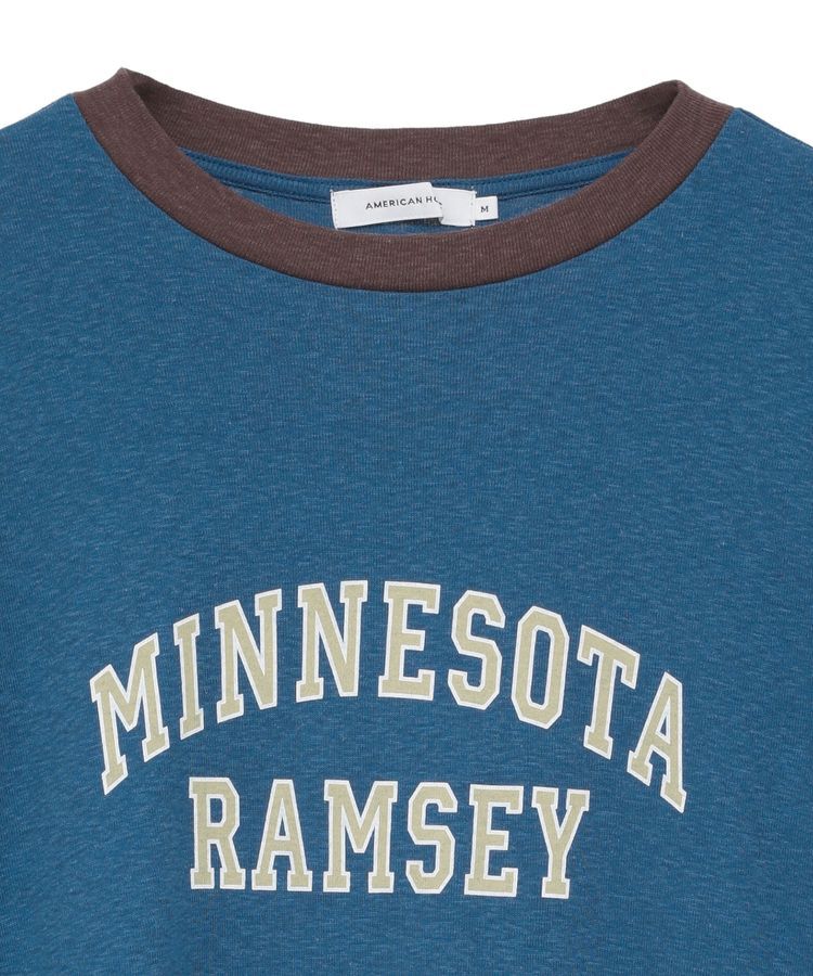 AMERICAN HOLIC「ロゴ入りヴィンテージ半袖プルオーバー」|Tシャツ・カットソー|