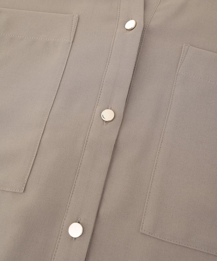 AMERICAN HOLIC「ミリタリーWポケットスキッパーシャツ」|シャツ・ブラウス|