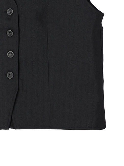 Green Parks「ヘリンボーンベスト」|ベスト・ジレ|