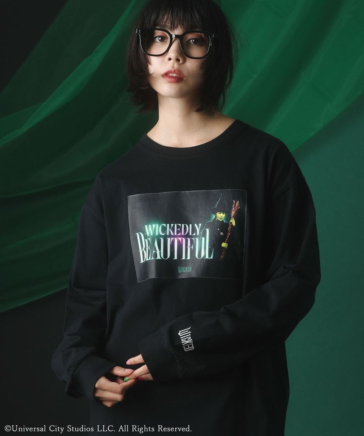 Green Parks「■WICKED グラフィックロンT」|Tシャツ・カットソー|Black