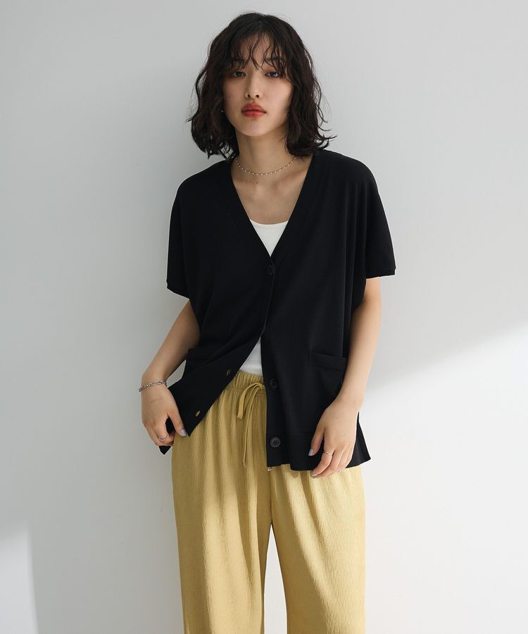 Green Parks「フレンチスリーブカーディガン」|カーディガン|