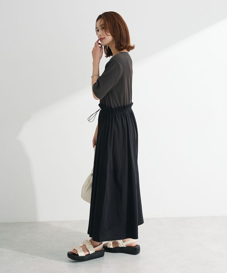 Green Parks「・SUGAR SPOON半袖リブドッキングワンピ」|ワンピース|