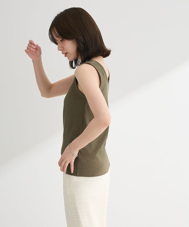 Green Parks「前後2WAY リブタンクトップⅡ」|インナー|