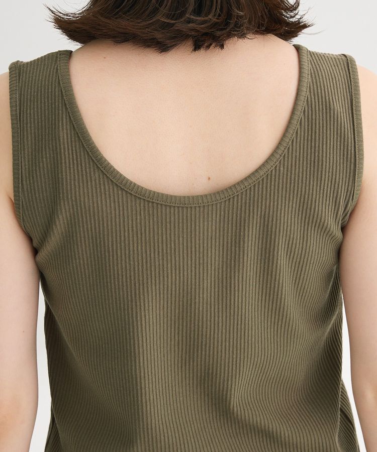 Green Parks「前後2WAY リブタンクトップⅡ」|インナー|