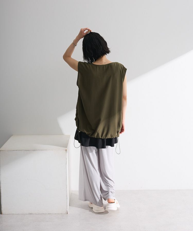 Green Parks「シアーミリタリーベスト」|ベスト・ジレ|