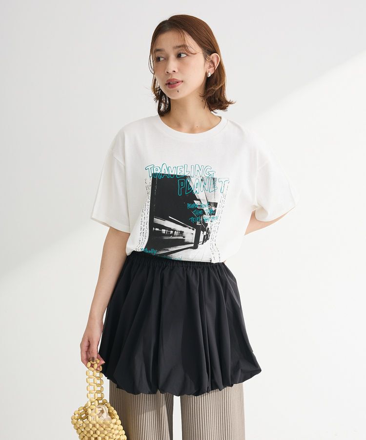 Green Parks「・DOUBLE FLAGS フォトプリントTEE」|Tシャツ・カットソー|Off White