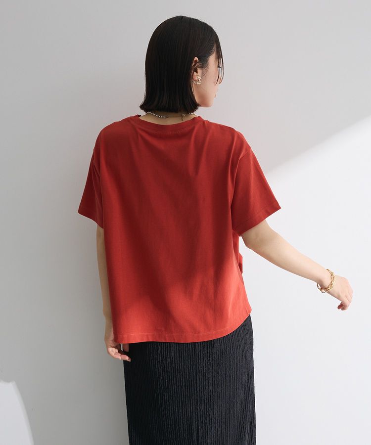 Green Parks「フロッキー筆記体ロゴボックスTシャツ」|Tシャツ・カットソー|