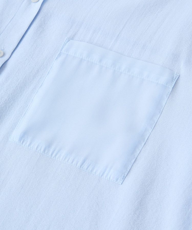 Green Parks「裾レイヤードショートスリーブシャツⅡ」|シャツ・ブラウス|