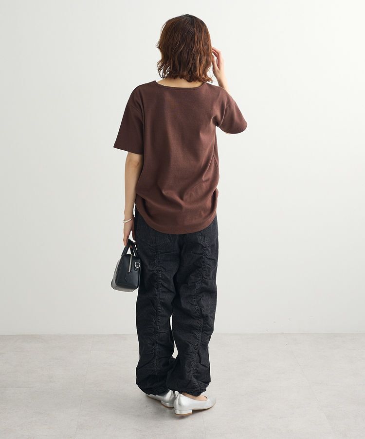 Green Parks「・Petit Fleur リブオーバーサイズTEE」|Tシャツ・カットソー|