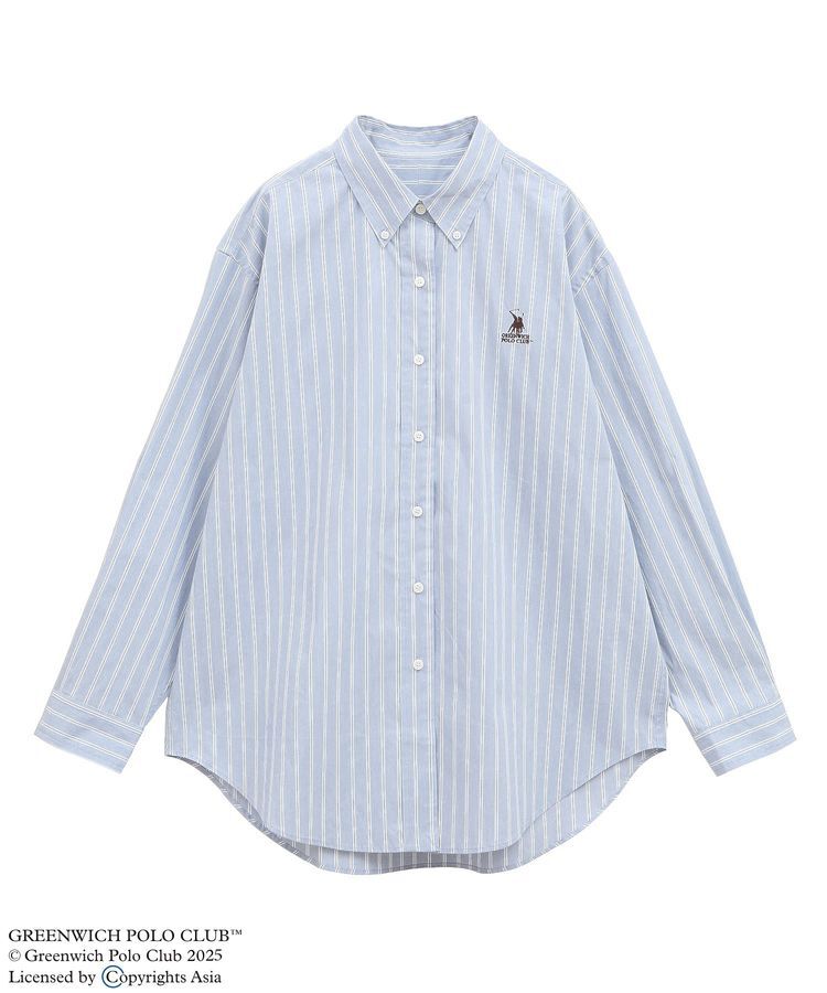 Green Parks「GREENWICH POLO CLUB(TM) BIGシャツ」|シャツ・ブラウス|