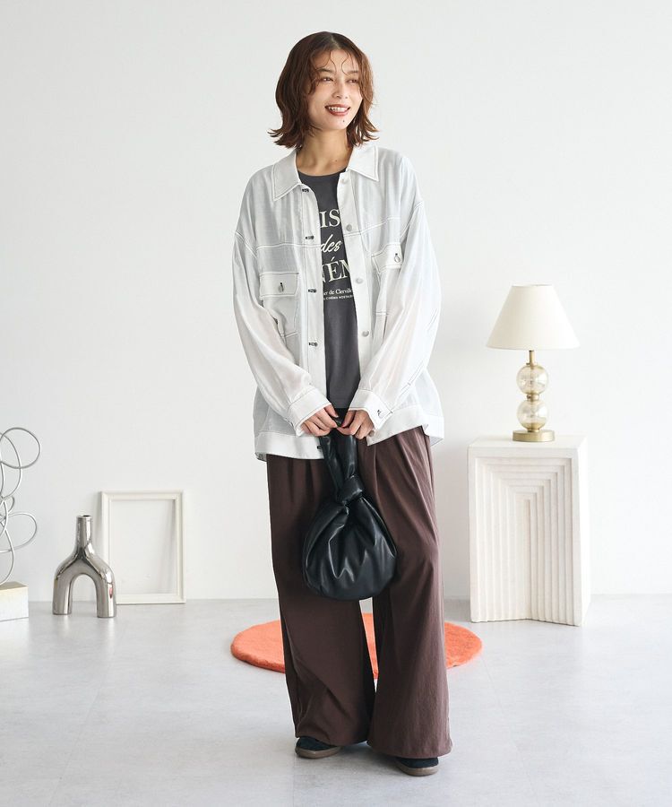 Green Parks「・ELENCARE DUE カラーステッチシアーGジャンⅡ」|テーラードジャケット|