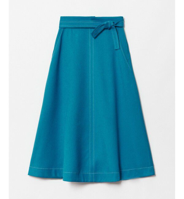 allureville「リノツイルステッチフレアースカート」|フレア|