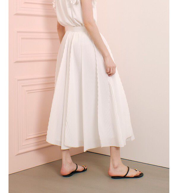 LOULOU WILLOUGHBY「【LOULOU WILLOUGHBY】ランダムアコーディオンプリーツスカート」|スカート|