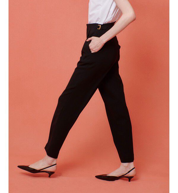 LOULOU WILLOUGHBY「【LOULOU WILLOUGHBY】ハイバックテーパードパンツ」|チノ|