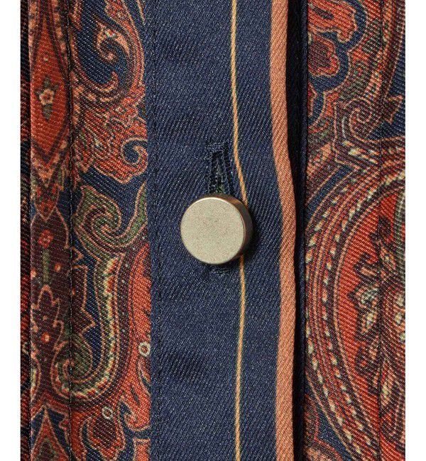 allureville「OFFICINAペイズリープリントワンピース」|ワンピース|